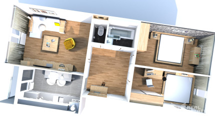 Na predaj slnečný 3-izbový byt MNKS - Sásová