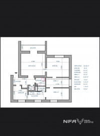 Priestranný 4i byt v Novej Bani s garážou a záhradkou