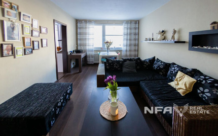 Exkluzívne na predaj 2-izbový byt prerobený na 3-izbový