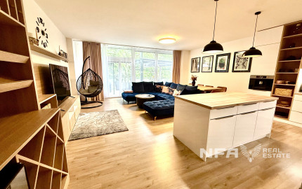 Štýlový 3-izbový byt s terasou, jacuzzi a parkovaním