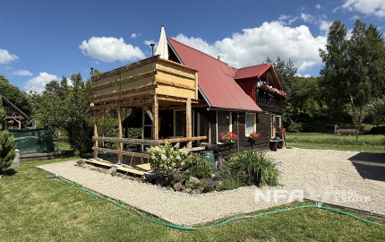 Na predaj útulná drevená chata v srdci Liptova