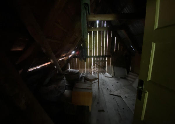 Chatka v obci Zlatno pri Poltári