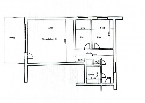 Štýlový 3-izbový byt s terasou, jacuzzi a parkovaním
