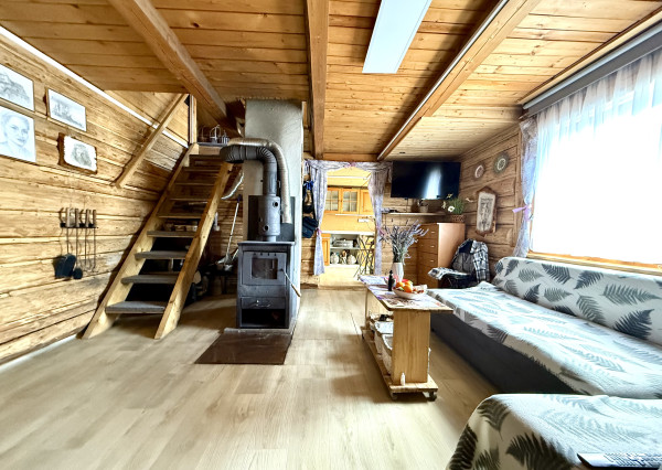 Na predaj útulná drevená chata v srdci Liptova