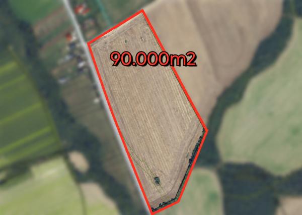 EXKLUZÍVNY INVESTIČNÝ POZEMOK S VÝMEROU 90 000 m²