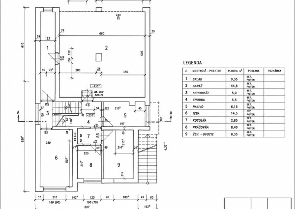 Priestranný rodinný dom na slnečnom pozemku 2 170 m²