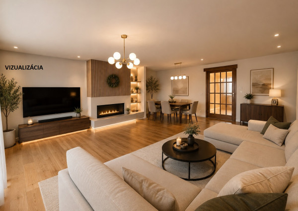 Priestranný rodinný dom na slnečnom pozemku 2 170 m²